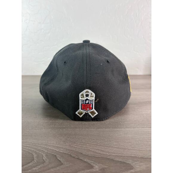 Las Vegas Raiders NFL Salute to Service Camo New Era Hat Men's Size 7 1/2- EUC - Picture 4 of 6
